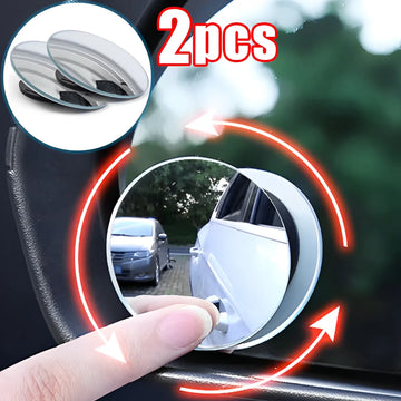 360 Degree Car Blind Spot Rear View Mirror